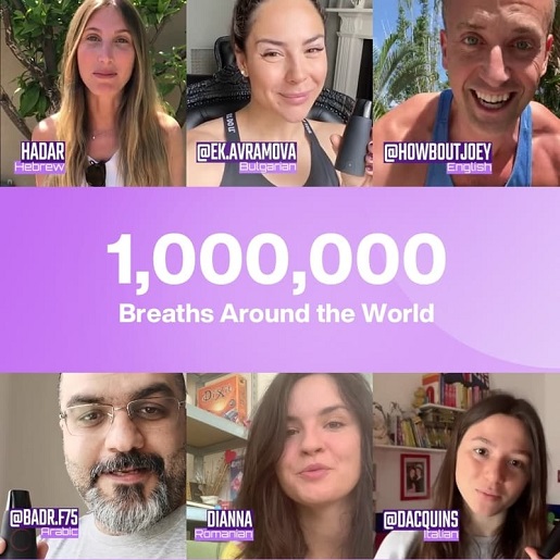 1,000,000 Breaths Around the World