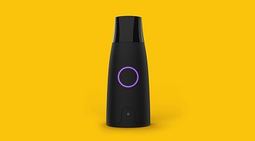 Lumen device with yellow background