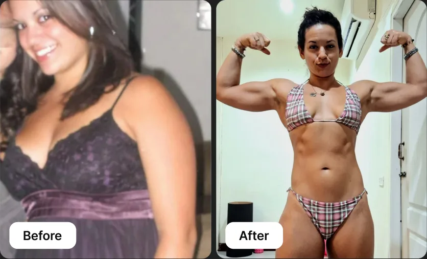 Nadia before and after Lumen
